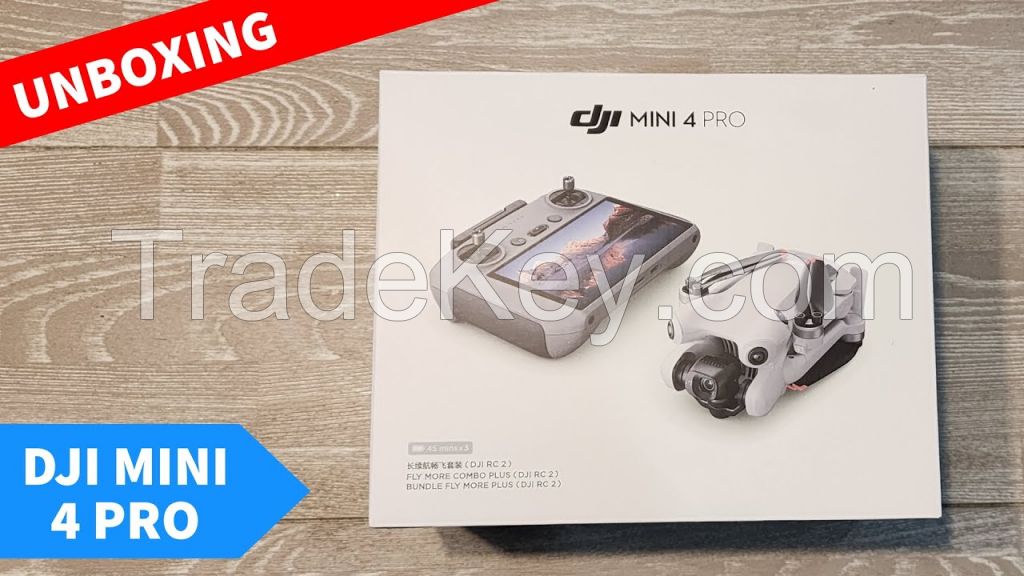 DJI Mini 4 Pro in box