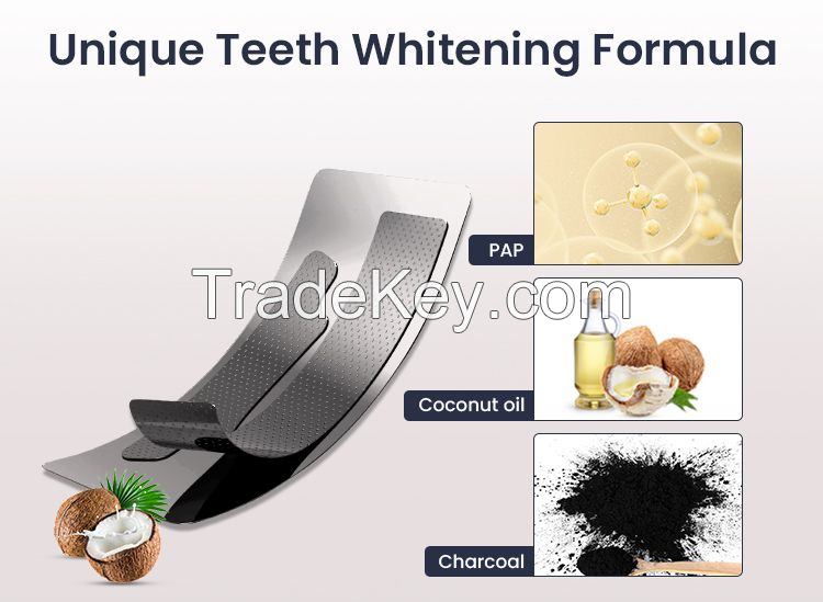 Daily Use Advanced Teeth Whitening Strips Best At Home Whitening Strips For Stain Removal Private Label