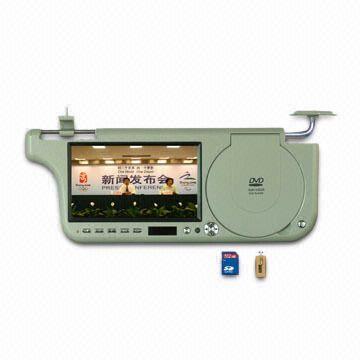 7 inch Sunvisor DVD Player with TV