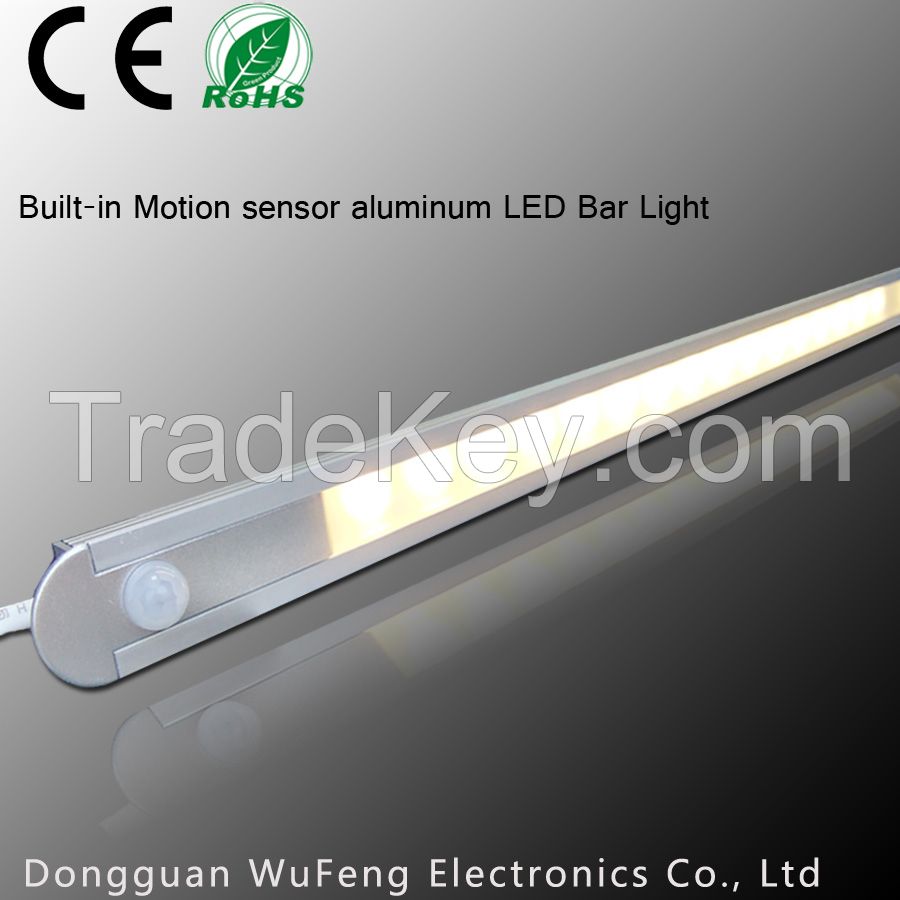 Buit in Motion Senser, Recessed Aluminum LED porfile, ;LED Bar Light