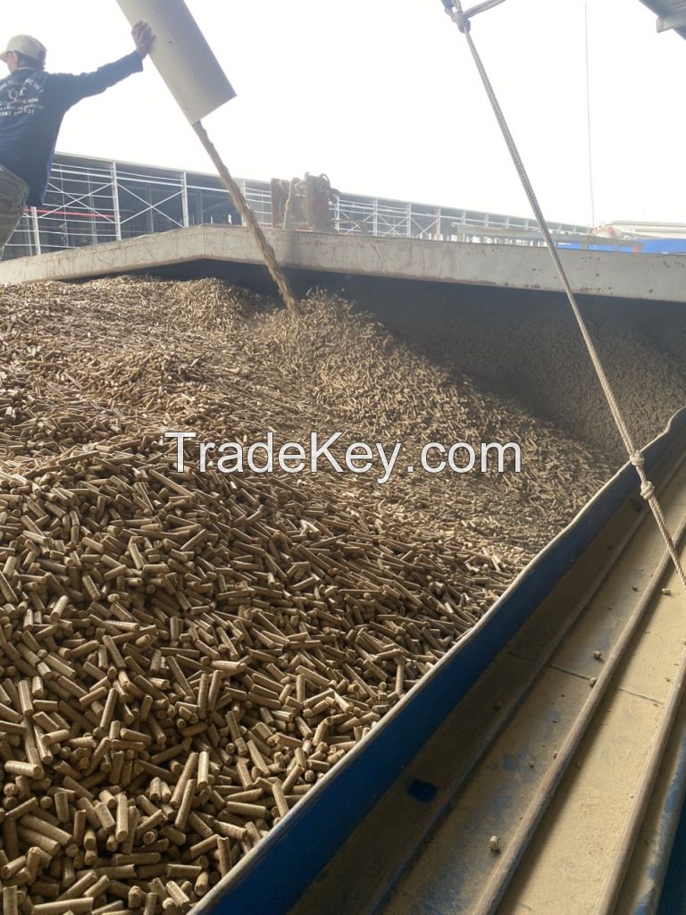 rice husk pellets