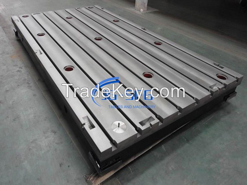 Cast Iron T-slotted Base Plates/Floor Plates