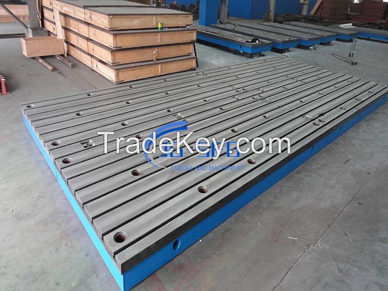 Cast Iron T-slotted Base Plates/Floor Plates/Bed Plates