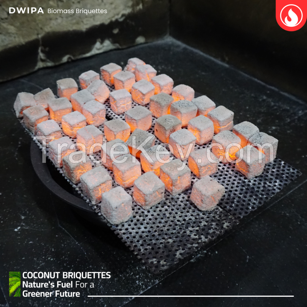 Shisha/Hookah Coconut Charcoal Briquettes