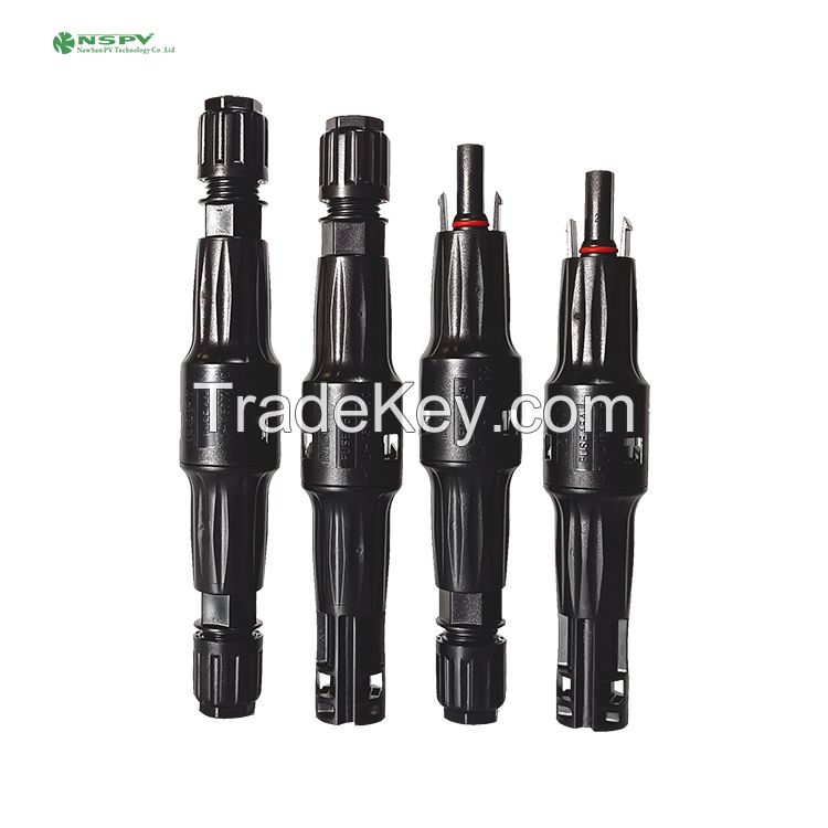 waterproof IP68 1A~50A PV DC fuse connector 1500V fuse solar connector for solar panels