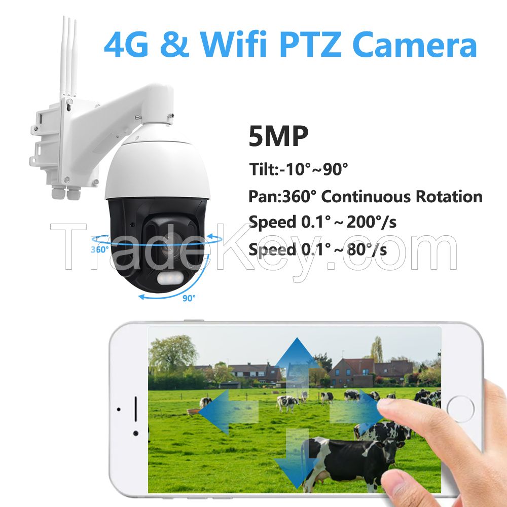 25X 5MP 4G WIFI PTZ Camera