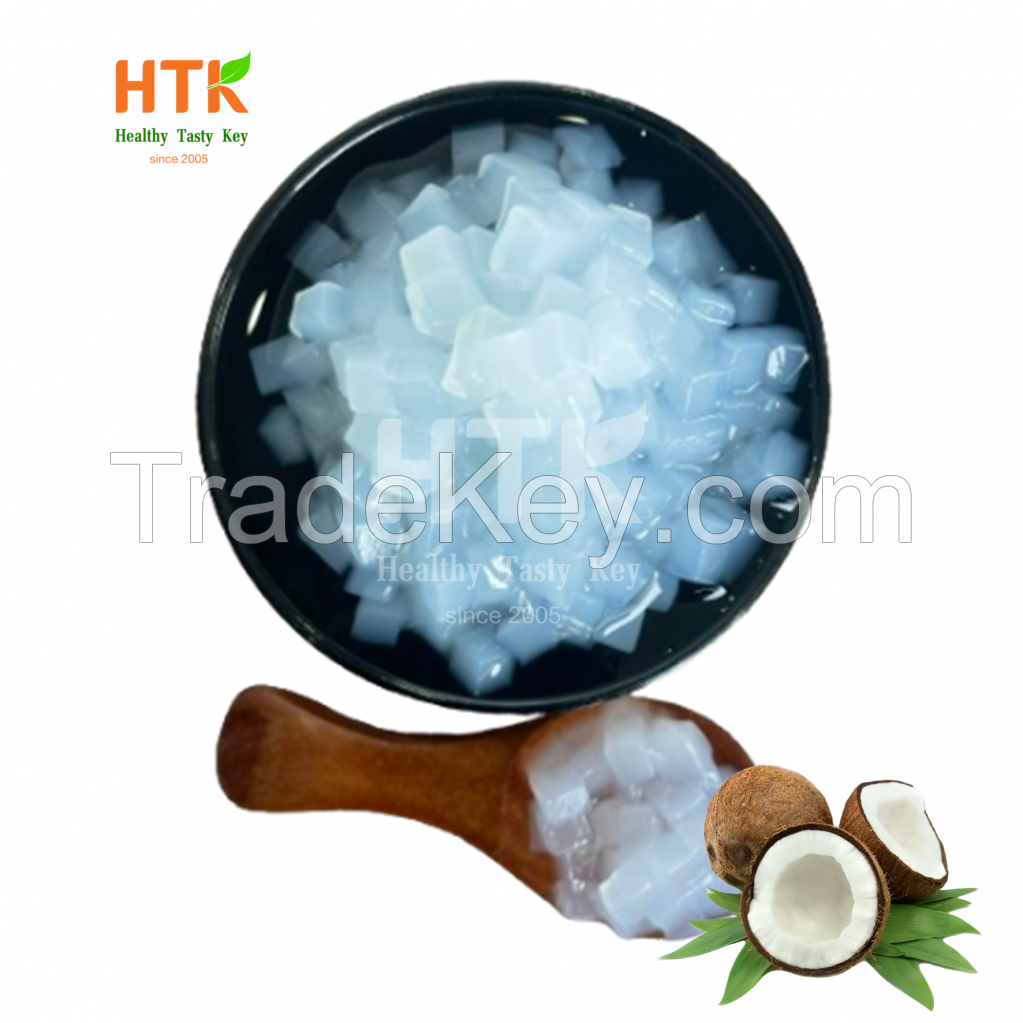Materials Nata De Coco in Syrup Coconut Jelly by HTK Factory in VietNam