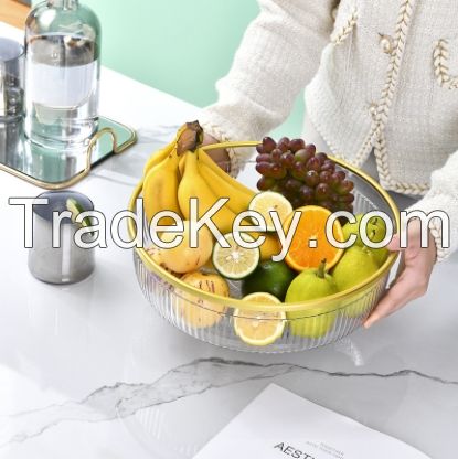 Acrylic Rotating Fruit Tray 
