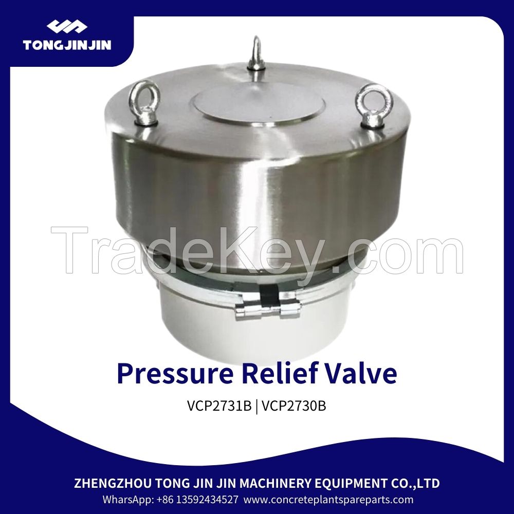 Silotop Dust Collector Filter Pressure Relief Valve
