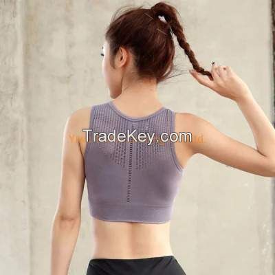 Ladies Seamless Sportswear Yoga Wear Gym Wear Fitness Wear Active Wear Sport top sport vest