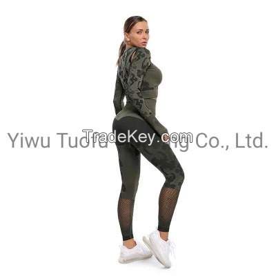 Vc-1296 Women Yoga Pants for Women Fitness Leggings Gym Clothing