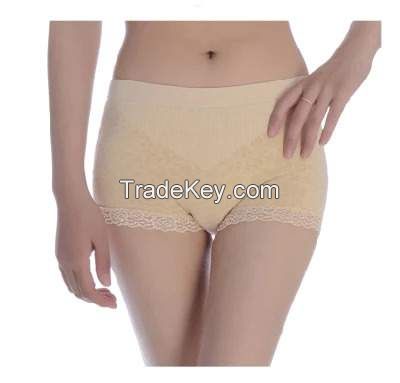 Ladies Seamless Breathable short  brief boxer  cotton underpants