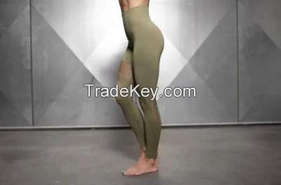 High Waist Pants Yoga Leggings Women Workout Fitness Clothing Gym Wear
