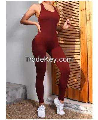 Ladies Sportswear Fitness Wear Jumpsuit Gym Wear Yoga Wear bodysuit