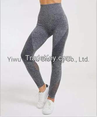 Women Seamless Lace Top Lace Vest Sportswear Fitness Wear Vest High Quality Bra Tank Top