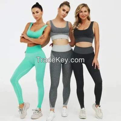Athletic Clothing Ladies Gym Fitness Sports Workout Yoga Clothes Suit