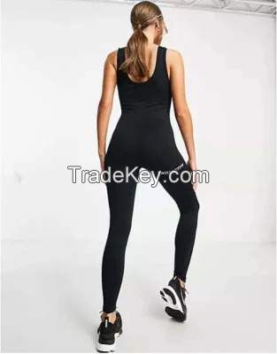 Sports Yoga Suit Custom Fitness Compression Pants Leggings Women Workout Gym Clothes