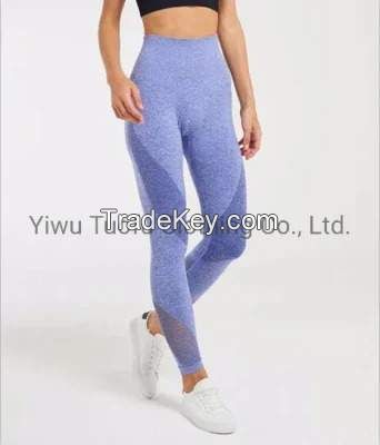 Women Seamless Lace Top Lace Vest Sportswear Fitness Wear Vest High Quality Bra Tank Top