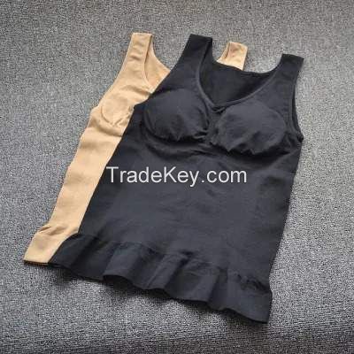 Women Seamless vest waistcoats seamless top breathable vest