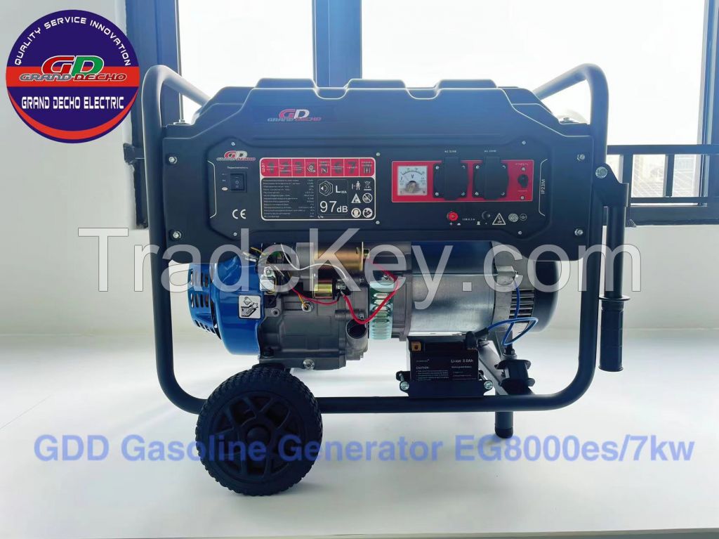 Gasoline Generator 4-Stroke Air Cooled Engine/7kw