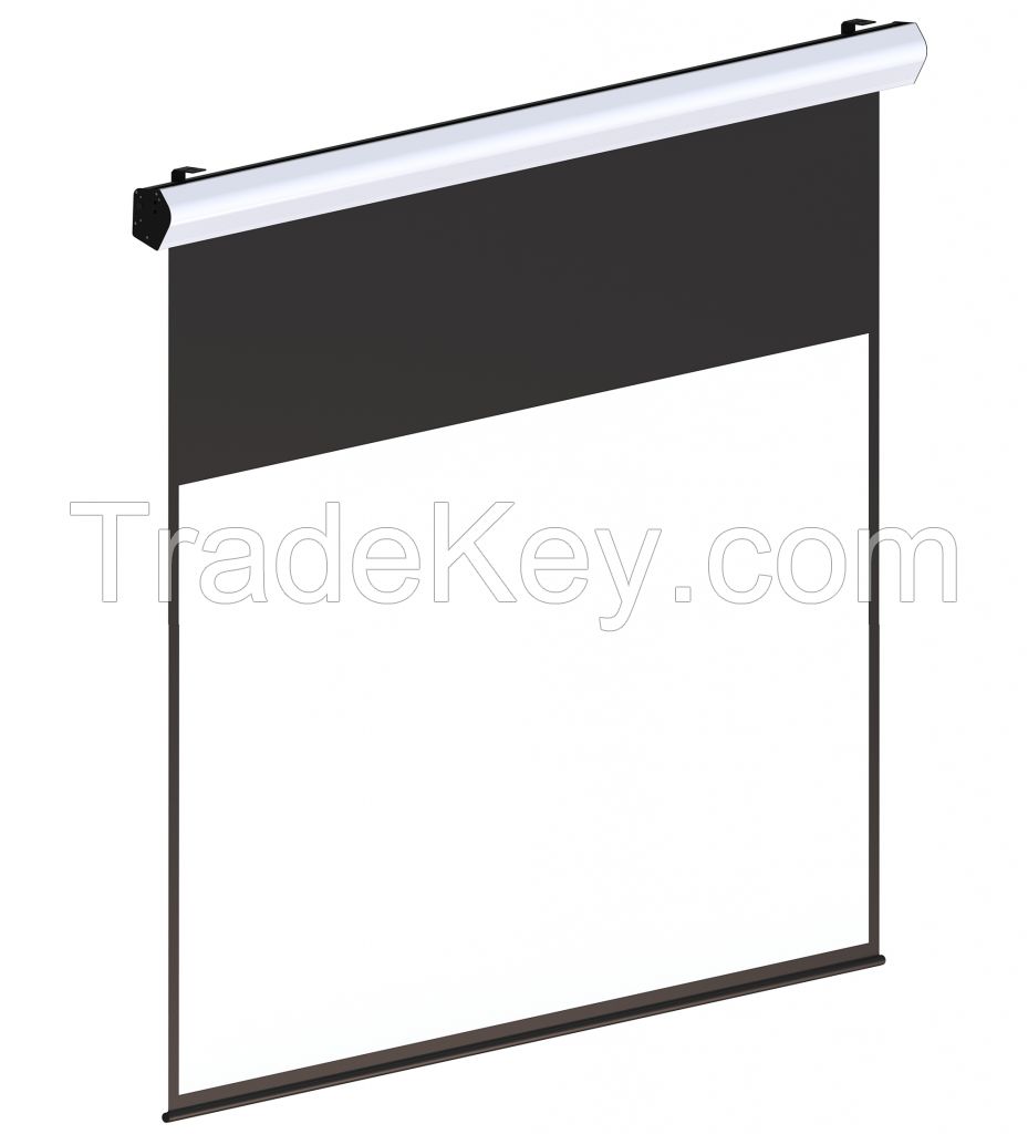 Top Quality Projection Screen with Tubula Motor