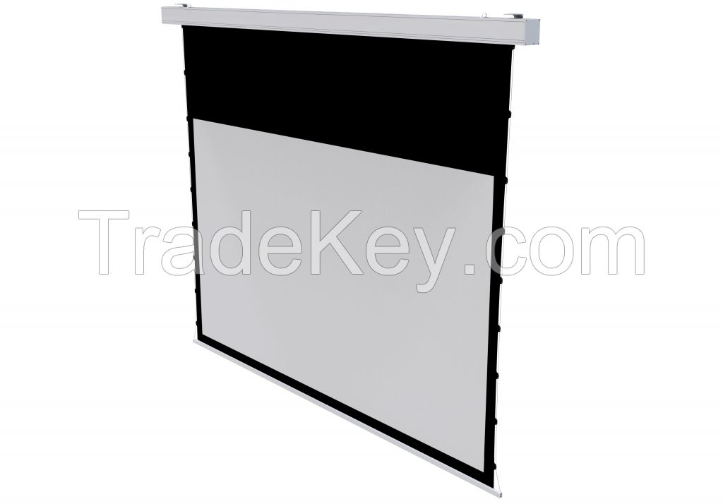 Tab Tensioned  Electric Screen