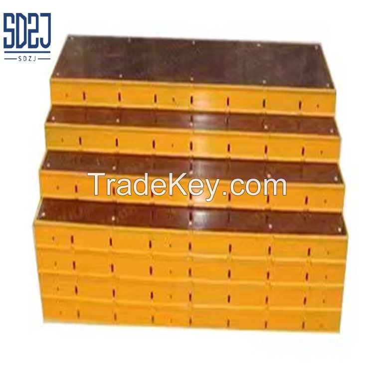 Concrete Support Reusable Q235 Steel Formwork Panel with playwood or plastic cover