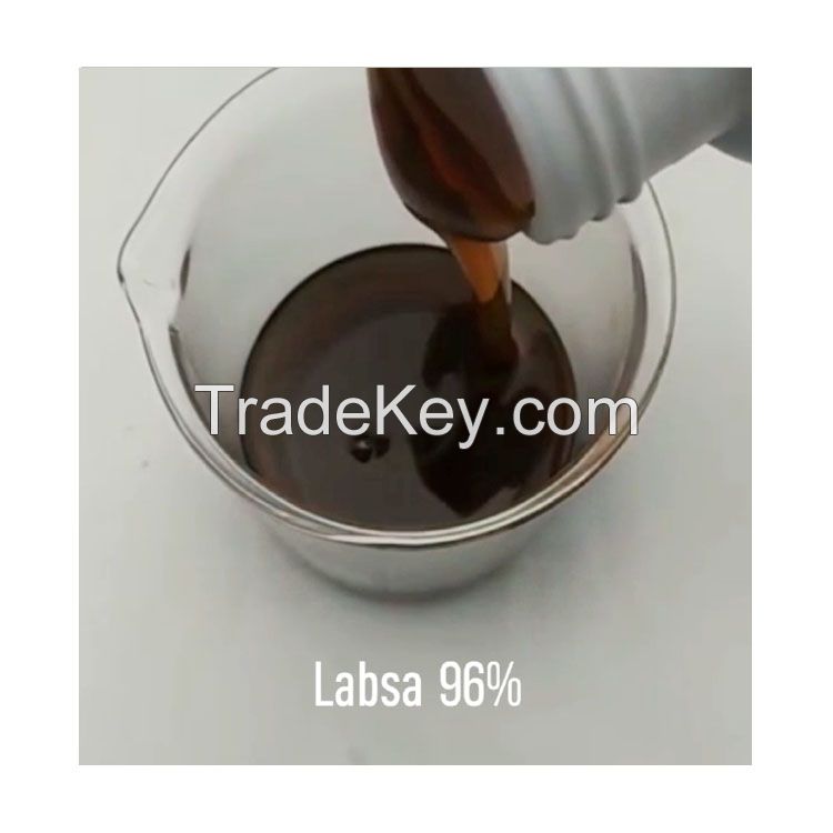 Chemical Raw Material Alkylbenzene Sulfonic Acid  liquid LABSA 96% Purity Price