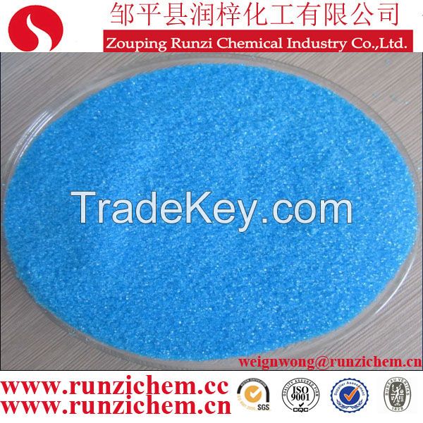Blue Crystal Powder Industrial Grade Monohydrate Copper Sulphate 99% Price
