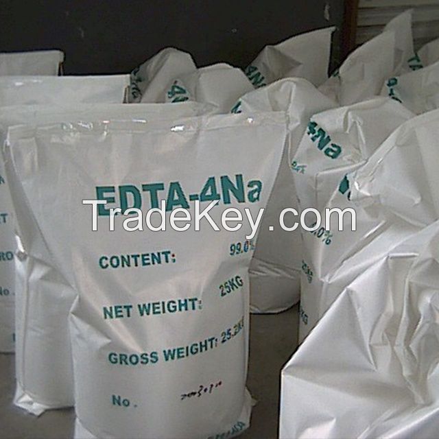Organic Salt Disodium EDTA 4na 99% 25kg Packaging
