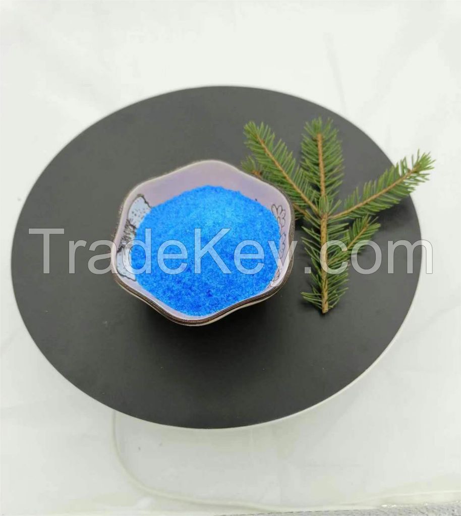 Blue crystal Industrial Grade Copper Sulfate 98% Cuso4 factory price
