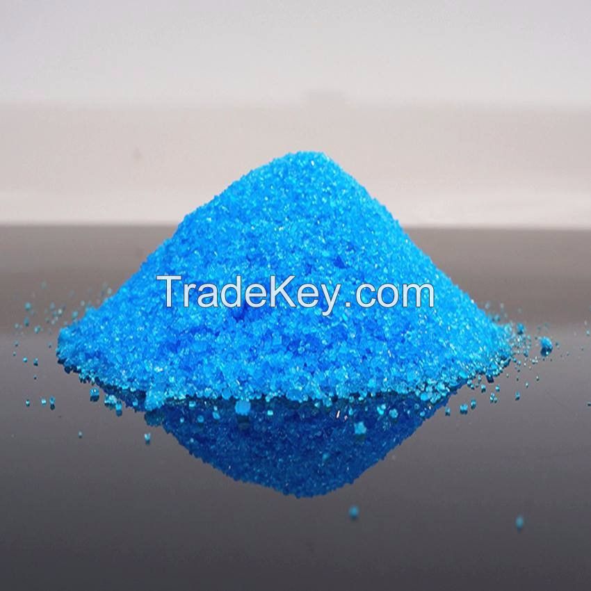 Agricultural/Feed Grade Blue Crystal Granules CuSo4 Copper Sulfate Granules