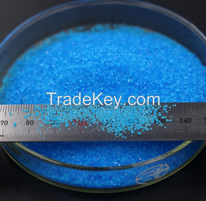 Industry Grade Blue Color Crystal Copper Sulphate Pentahydrate Price