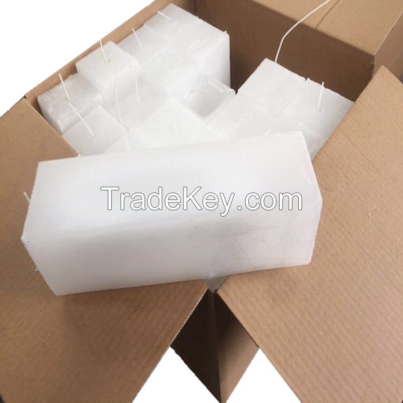 White Solid 54-56 56-58 58-60 70 Fully Refined Paraffin Wax for Candle Wholesale