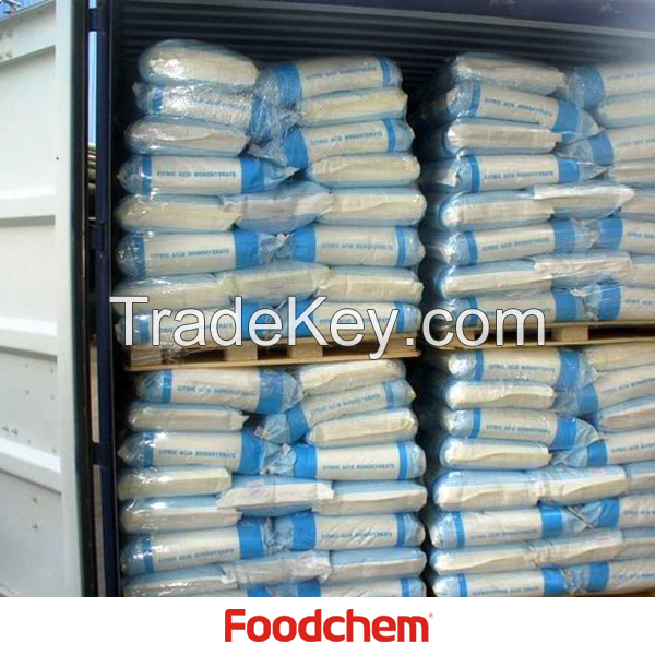 Food Grade Anhydrous Monohydrate Powder Citric Acid factory supply