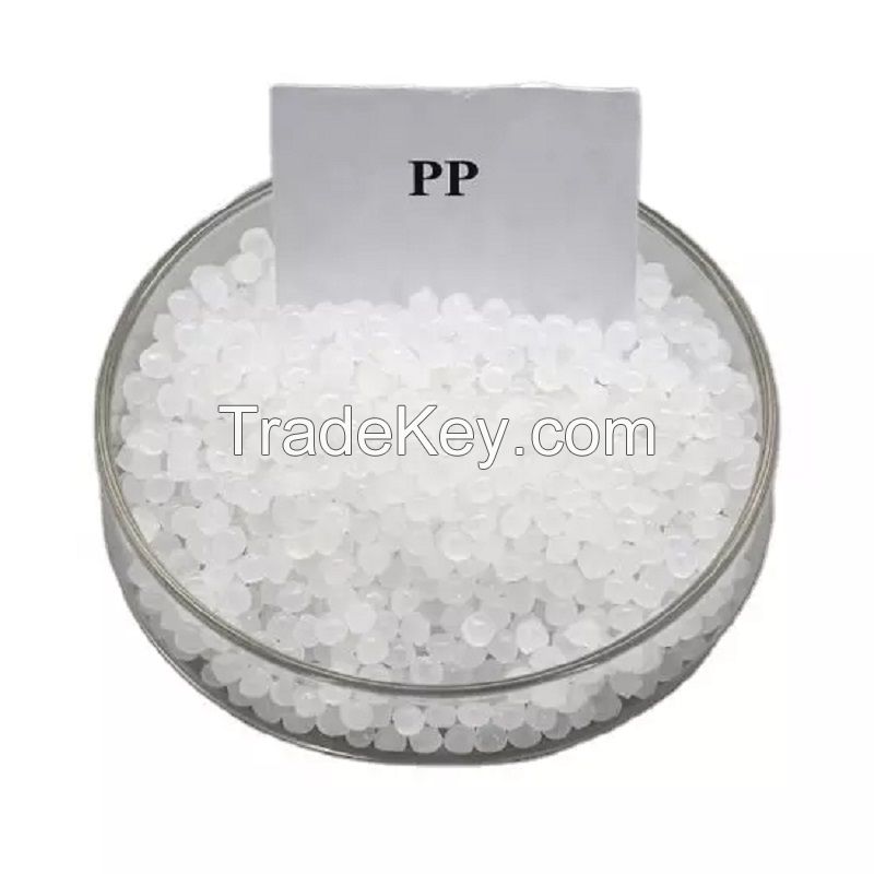 Virgin White PP Polypropylene Granules Injection/Film/Blow Molding Grad/Plastic Raw Material