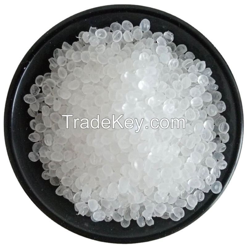 Plastic Pellets White Recycled Polyethylene Resin PP Injection Grade