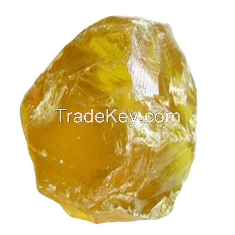 Pale Yellow Transparent Solid Grade Gum Rosin for Inks manufacturer supply