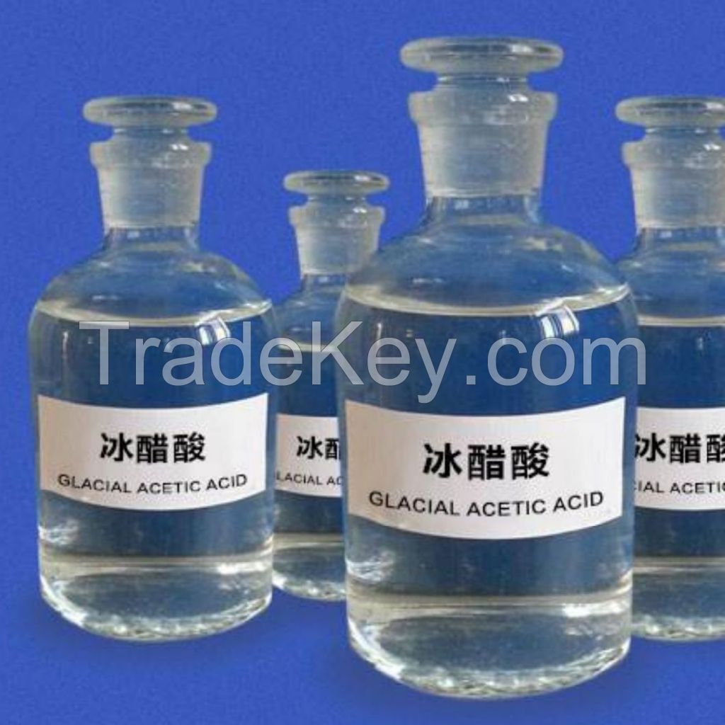 China Factory Chemicals Product High Purity 99.9% Food and Industrial Grade Gaa Glacial Acetic Acid with Best Price
