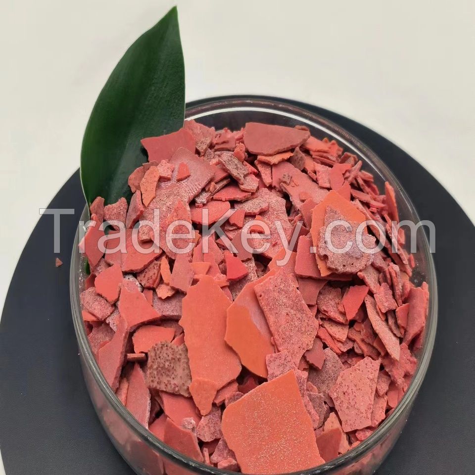  Red Flake Leather Red/Yellow Sodium Sulfide Flake 