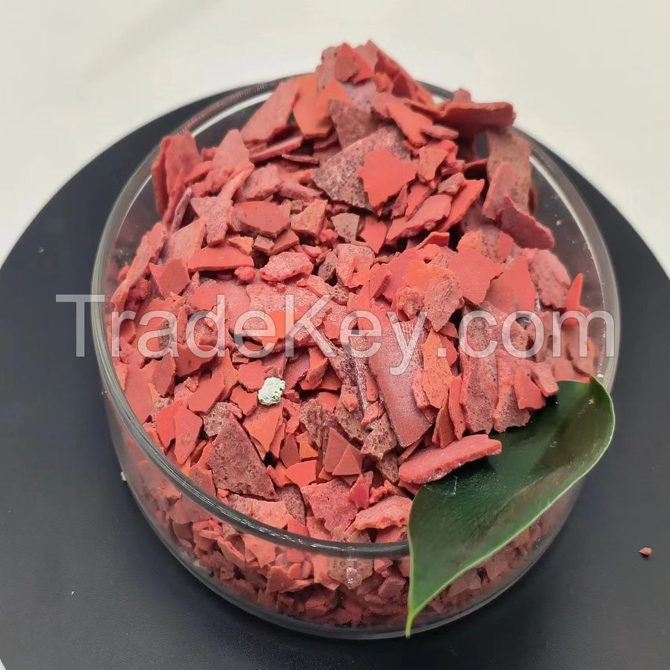 Chemical Na2s Red Flakes 50% 60% Sodium Sulphide Red Flakes