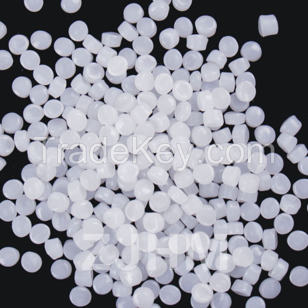 White Virgin HDPE Plastic Granules Injection Grade Molding for Caps