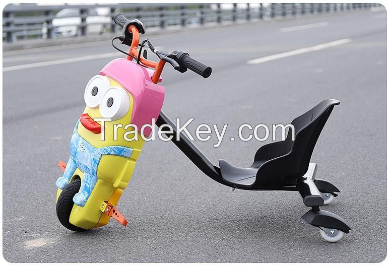 6-inch 8-inch electric drift car children's tricycle drift car physical factory
