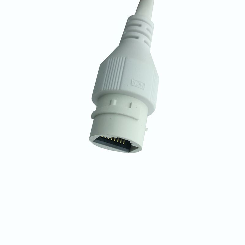 019 Factory Ethernet Cable Mx1.25-10pin To Rj45 Base Dc5.5*2.1 Base Connector Waterproof Wire For Outdoor Cameras