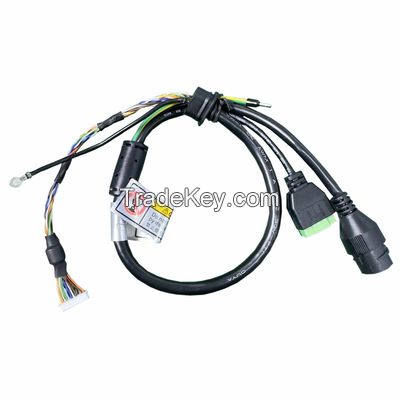 002 MX1.25-10Pin Rj45 Mother Wire Harness Manufacturers Detail At Both Ends Of Line End For IP Camera Cable
