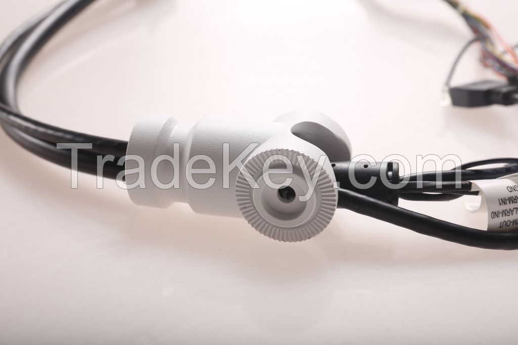 009 IP Camera Extension Cable Manufacturers Wiring Harness With Connector RJ45F/3.81PITCH 2PIN/Insulated Terminal