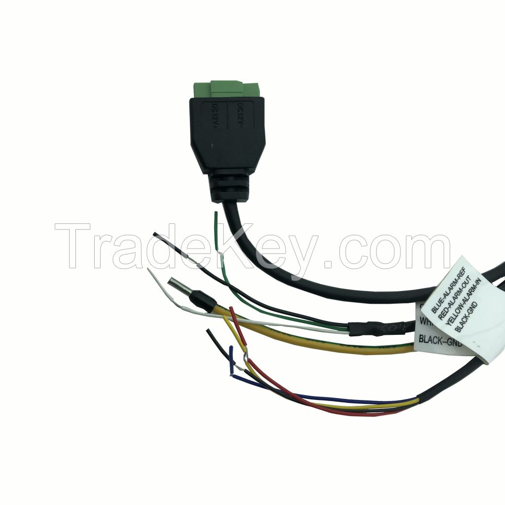 018 Cable Factory Supplier Cctv Security Camera Rj45f Connector Waterproof Wire For Outdoor Cameras Traffic Monitoring