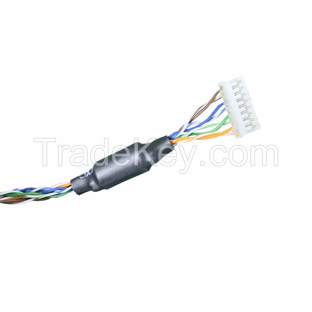 029 Waterproof Output Cable HA178D0 RJ45F Cable For Cctv Ip Camera Custom Wire Harness Factory