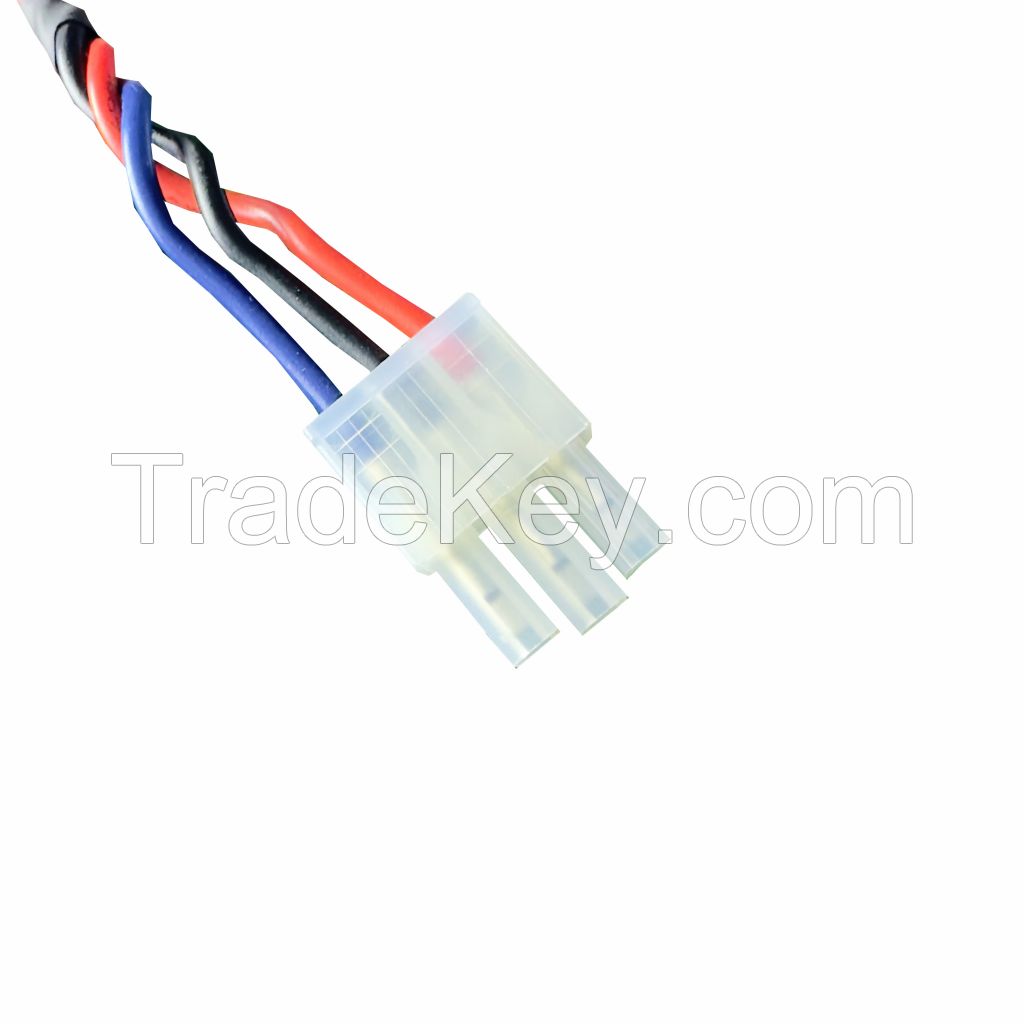 059 3P Twisted Pair Power Cable For VFDS, Equipment Computer Main Board Power Connection Patch Cord Wires