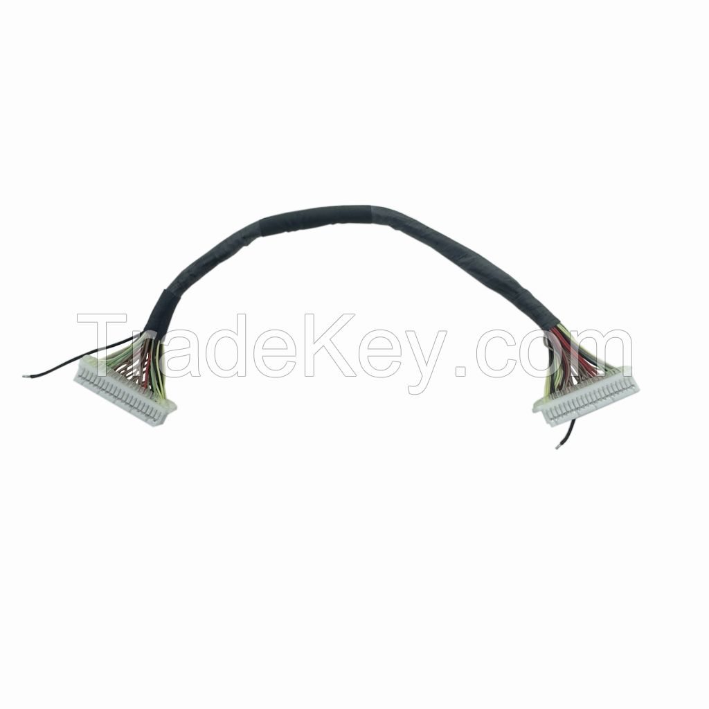 069 Cable 2R20P x 2 140mm HA57MA0 (HASONC) LED Display Power Connection Cable Factory Manufacturer Direct Sales Custom